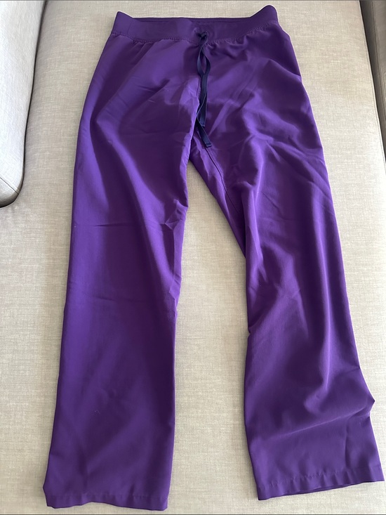 Figs Pants - Figs Livingston Straight-Leg Scrub Pant™ purple